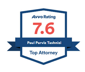 Avvo reviews banner showing average customer rating
